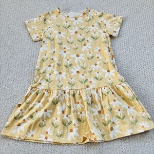 Winter Water Factory Yellow Daisies summer dress